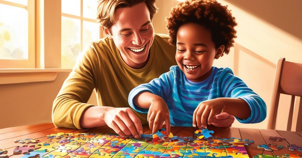 Introducing Puzzle Play to Toddlers (Without Frustration!)